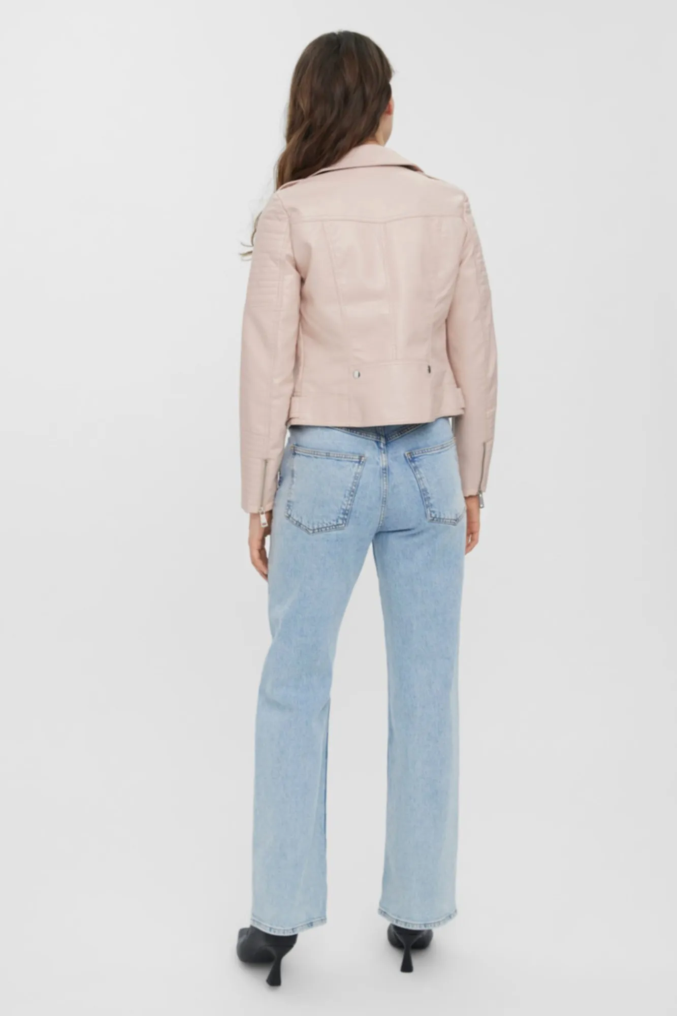 Vero Moda Cazadora efecto piel