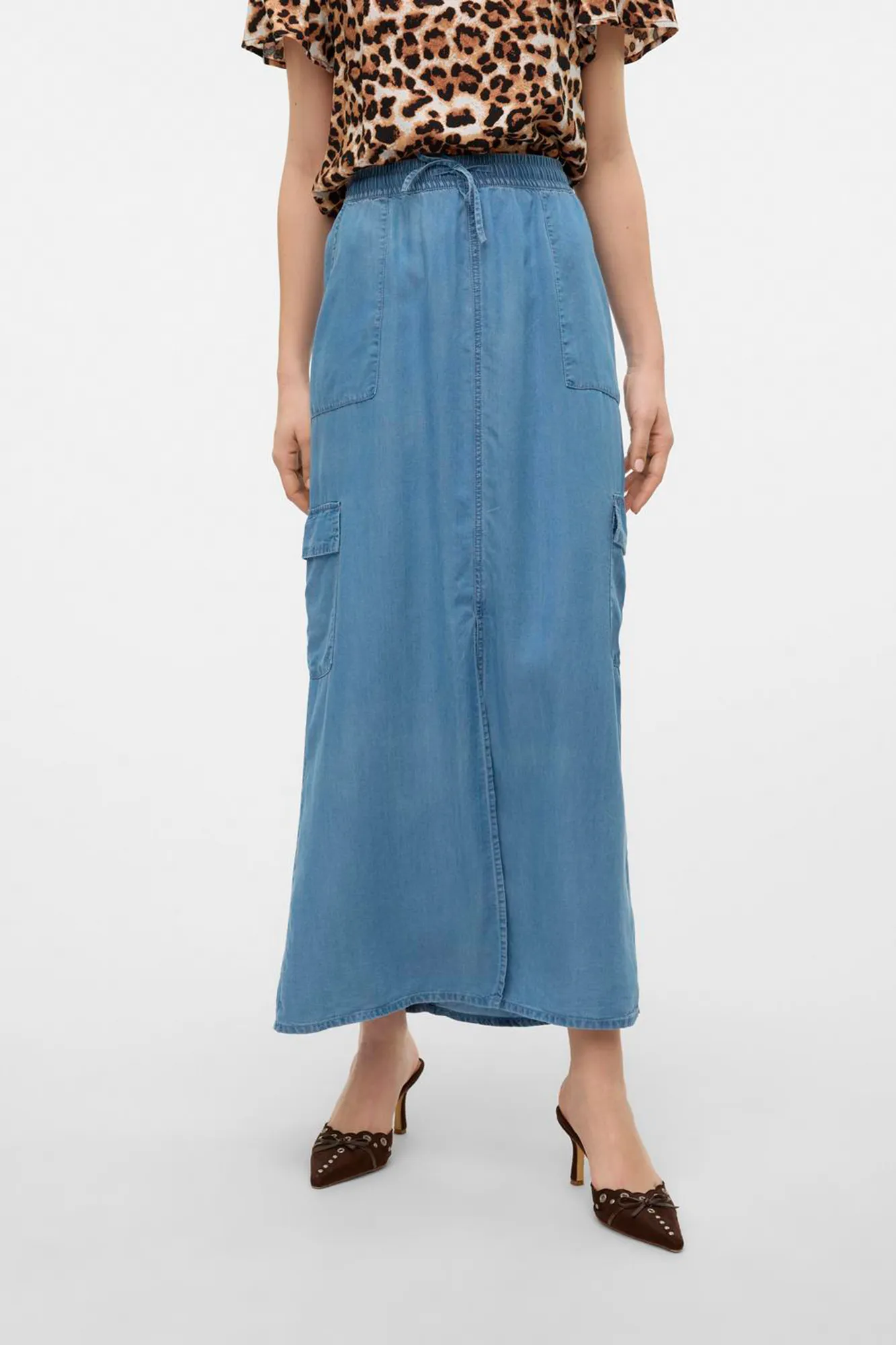 Vero Moda Falda larga cargo
