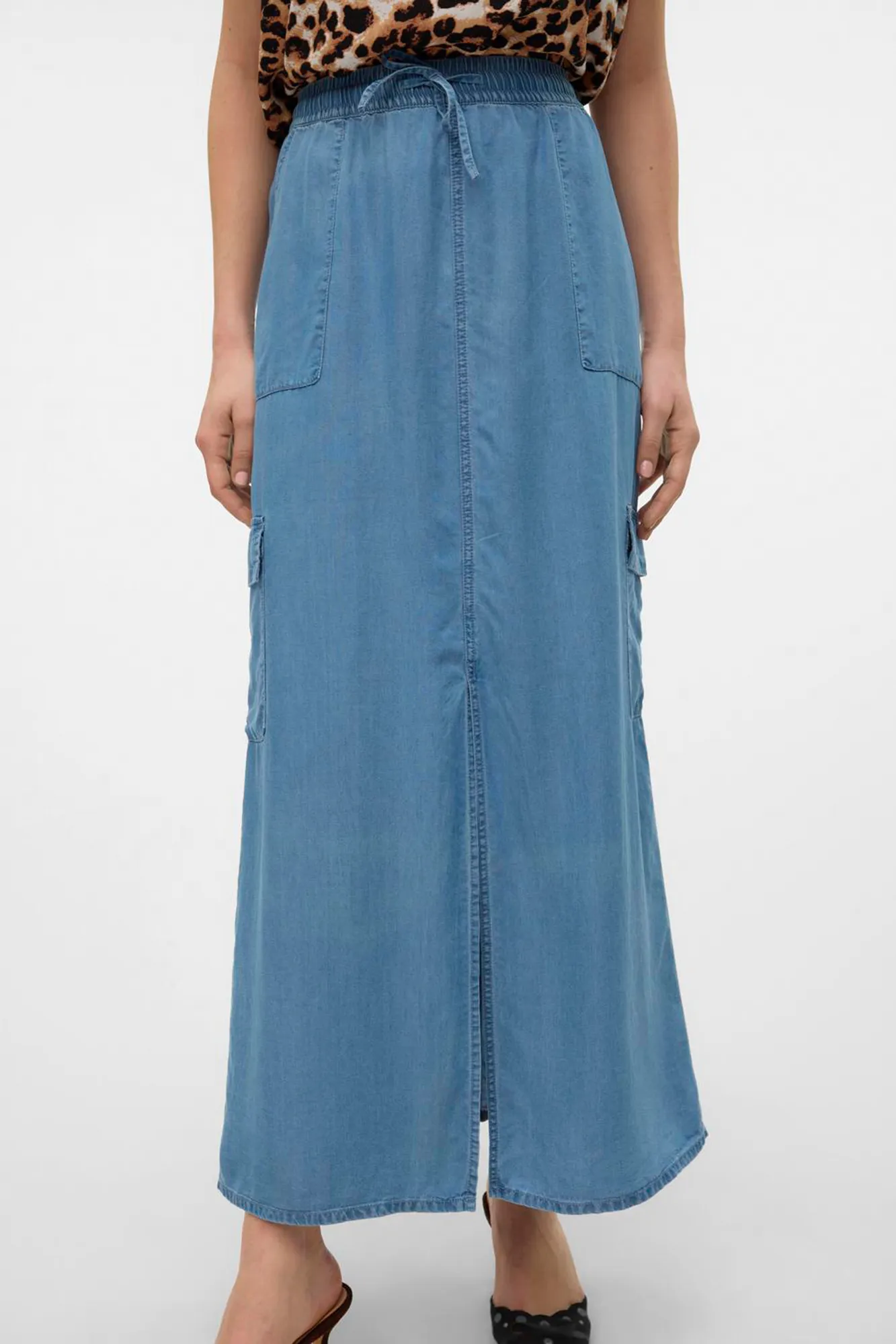 Vero Moda Falda larga cargo
