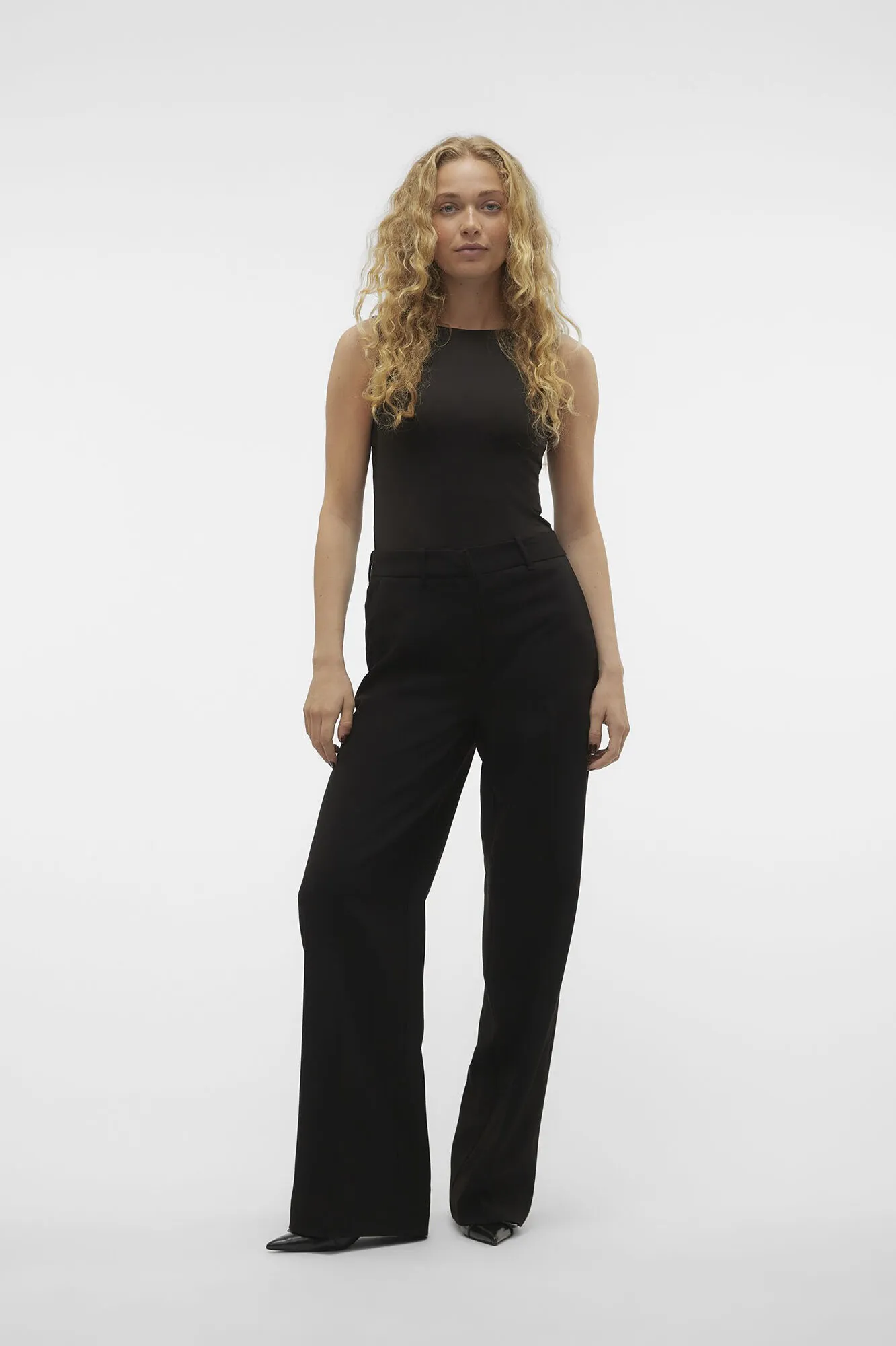 Vero Moda Pantalones anchos de vestir