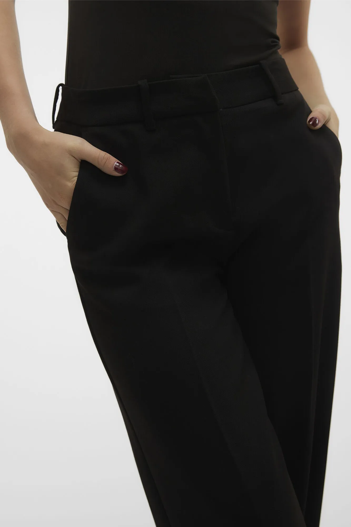 Vero Moda Pantalones anchos de vestir