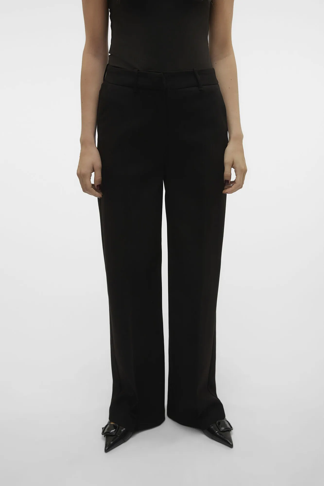 Vero Moda Pantalones anchos de vestir