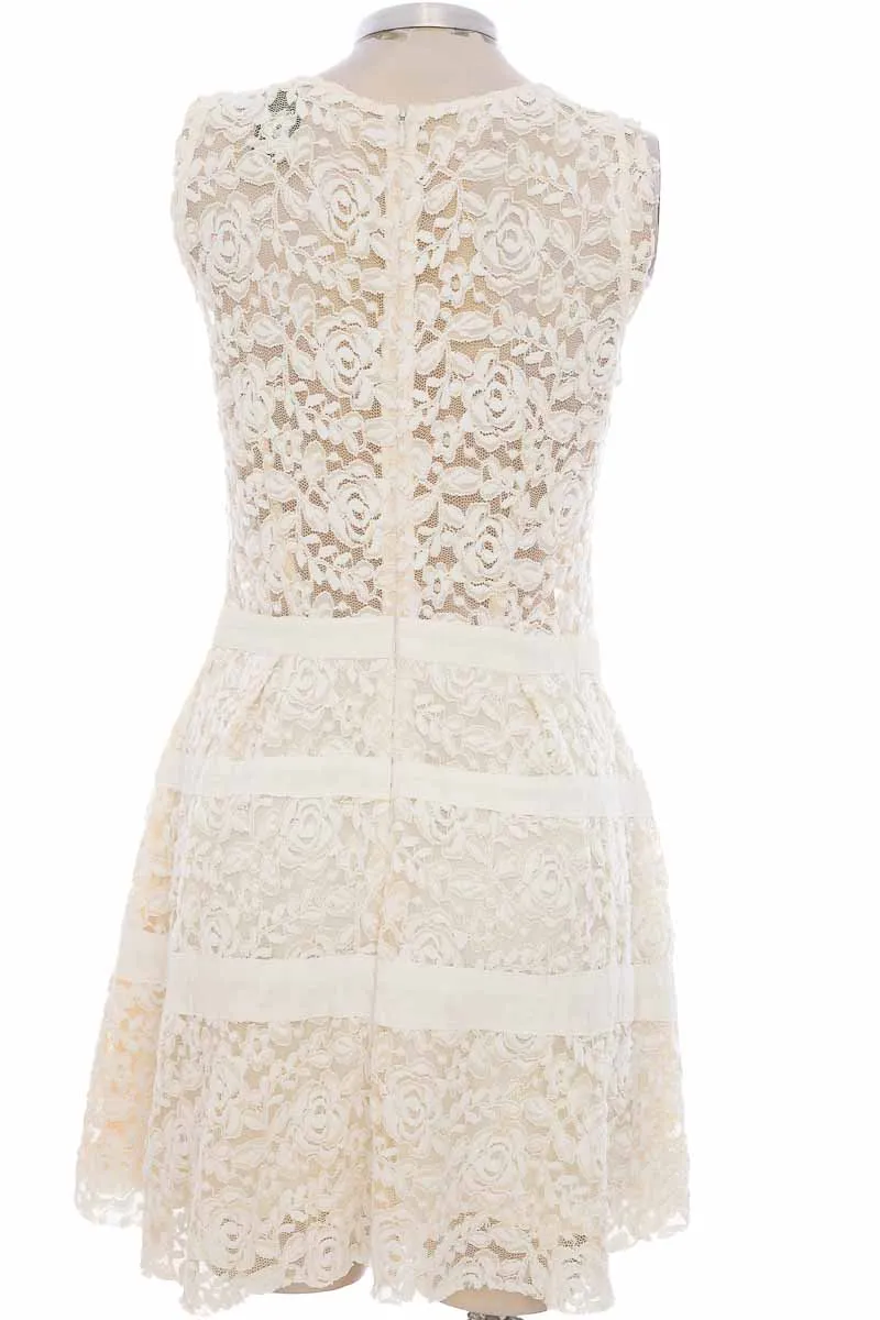VESTIDO / ENTERIZO COLOR BEIGE  STUDIO F
