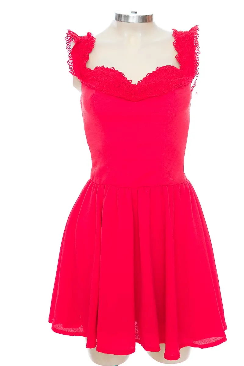 VESTIDO / ENTERIZO COLOR ROJO  XBELTAS FASHION