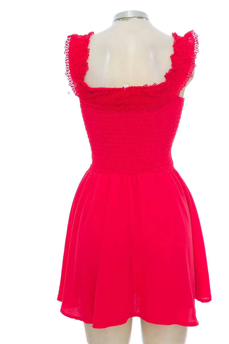 VESTIDO / ENTERIZO COLOR ROJO  XBELTAS FASHION