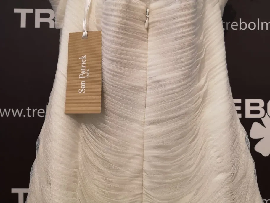 Vestido de novia palabra de honor