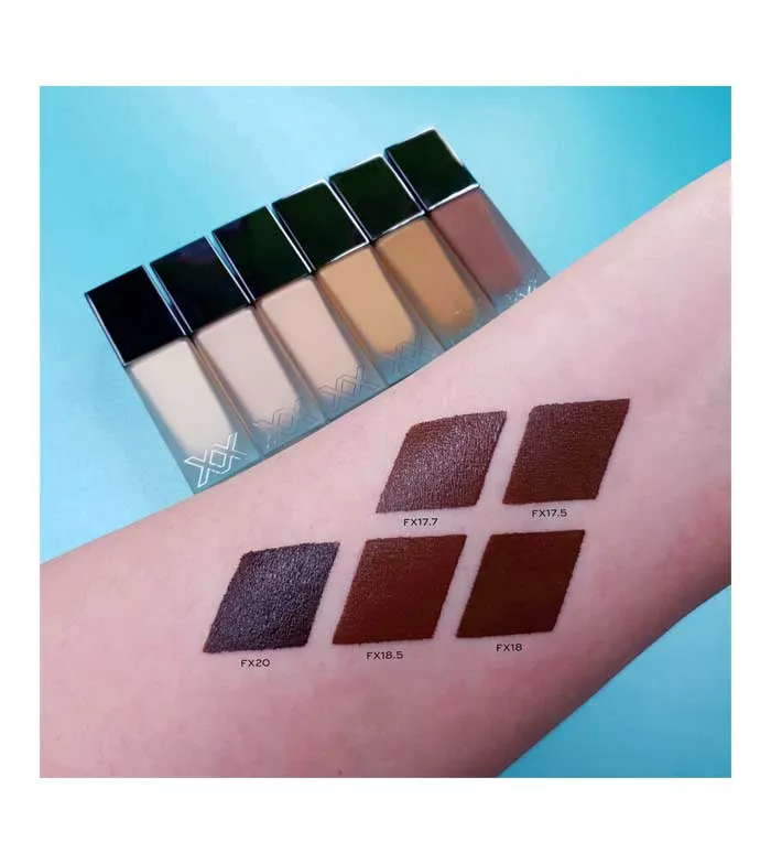 XX REVOLUTION  BASE DE MAQUILLAJE LIQUID SKIN FAUXXDATION  FX11.2