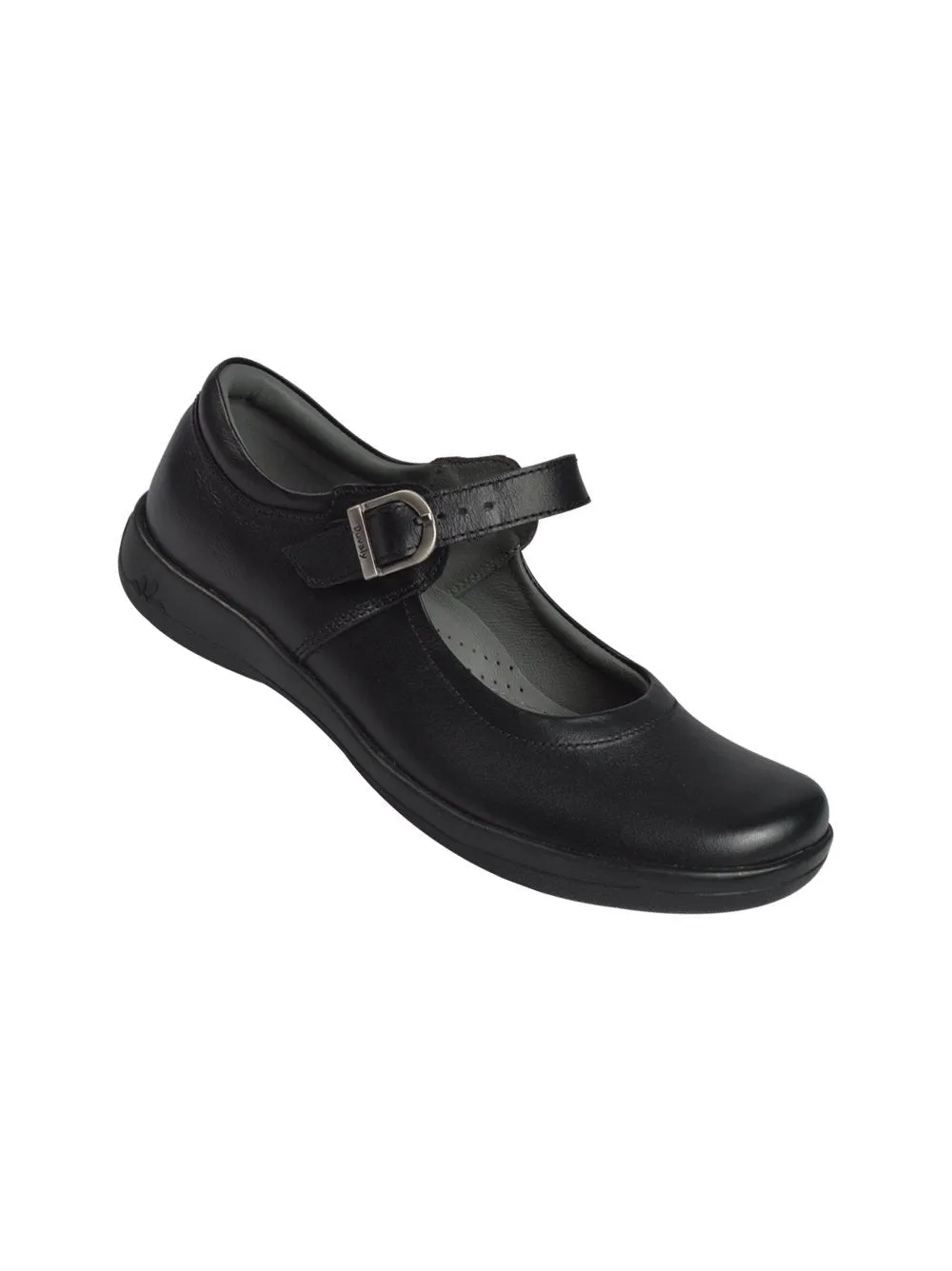 ZAPATO DUVALY D204 CUERO ESCOLAR
