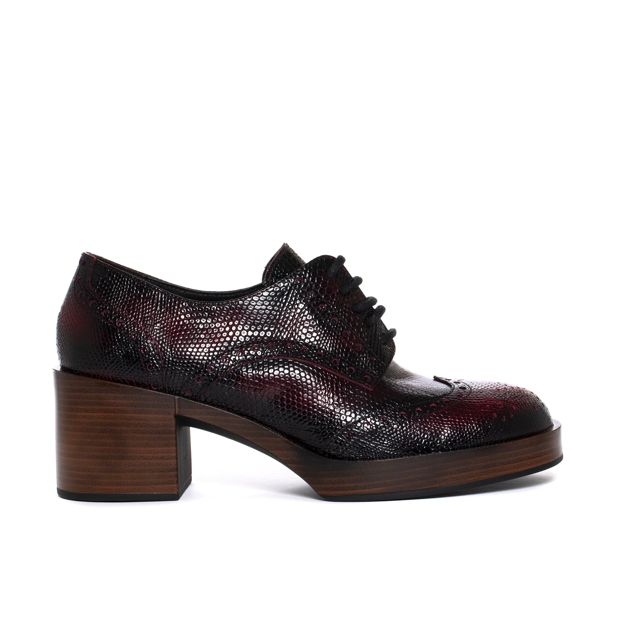ZAPATO TACON LUCIERTOLA PORPORE
