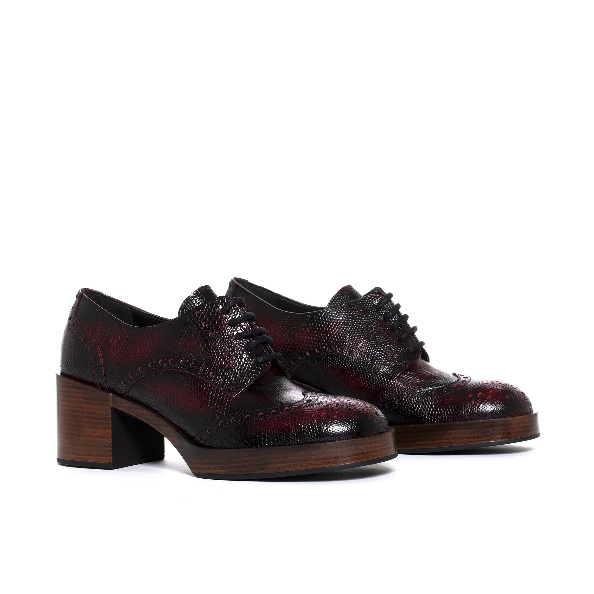 ZAPATO TACON LUCIERTOLA PORPORE