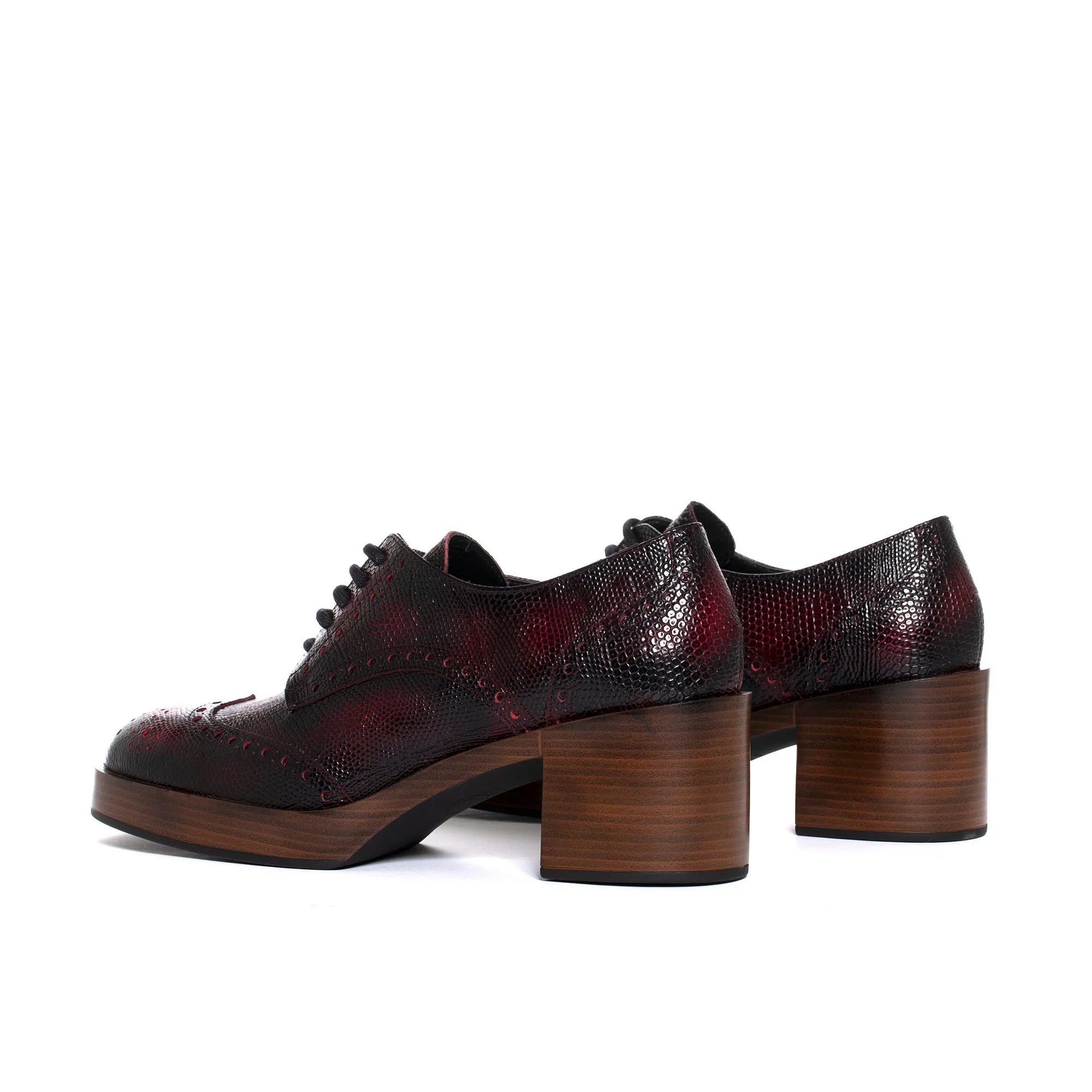 ZAPATO TACON LUCIERTOLA PORPORE