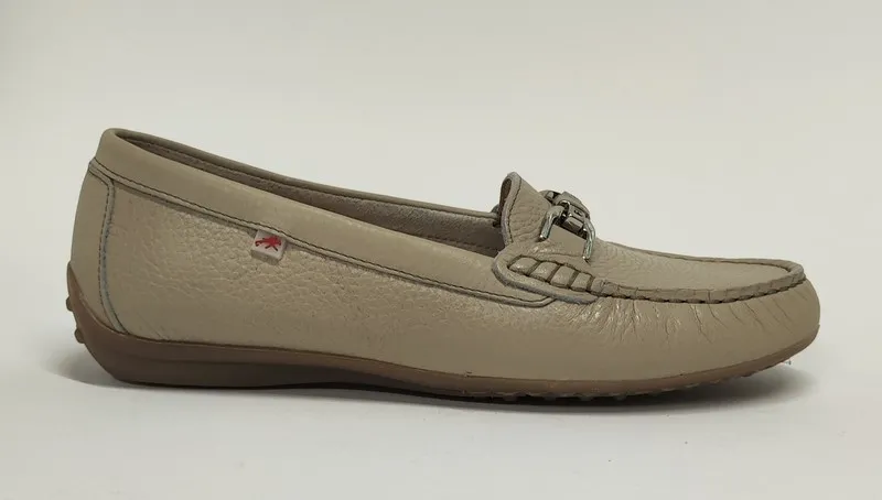 Zapatos Fluchos 0804 piel beig