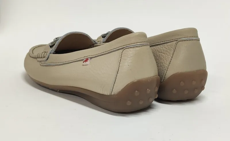 Zapatos Fluchos 0804 piel beig
