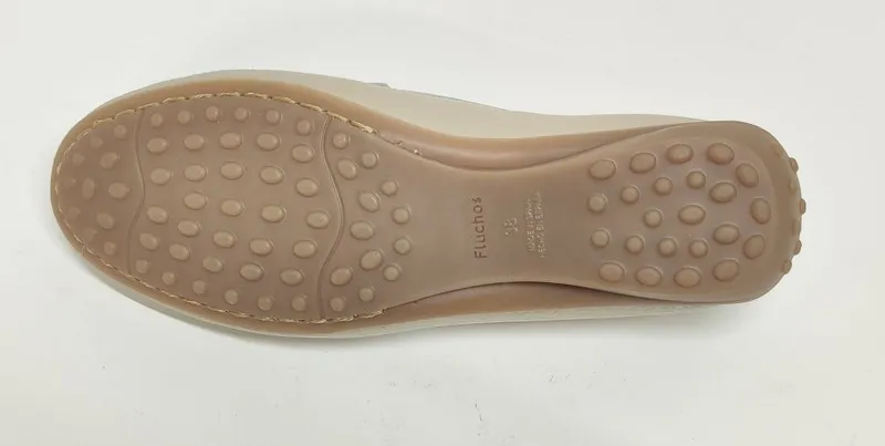 Zapatos Fluchos 0804 piel beig