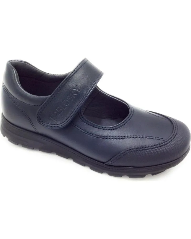 Zapatos PABLOSKY  de Niña MERCEDES COLEGIAL REFORZADO 334320 MARINO  VARIOS COLORES