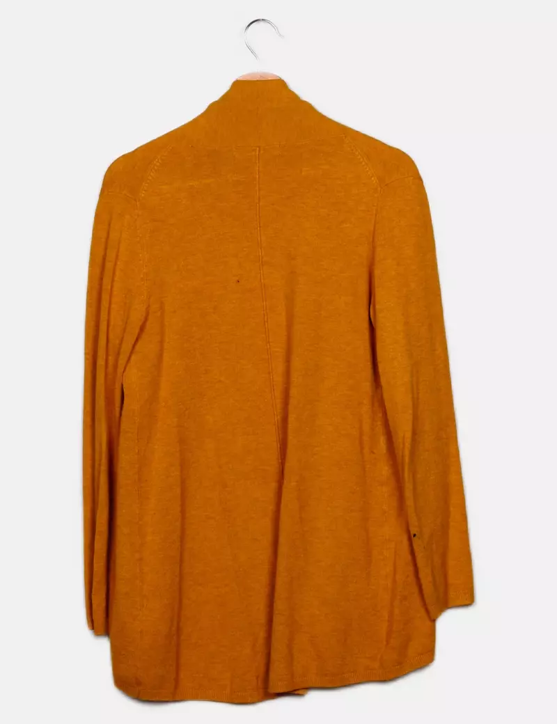 Zara Chaqueta de punto de punto