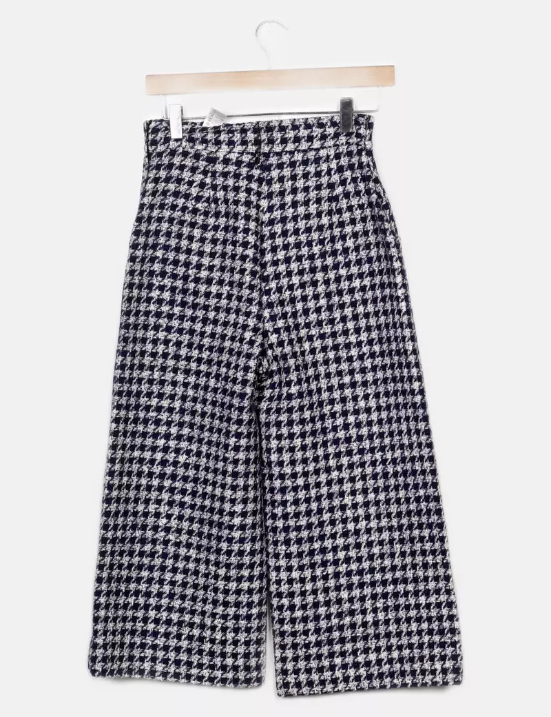 Zara Pantalones de tela Anchos De punto